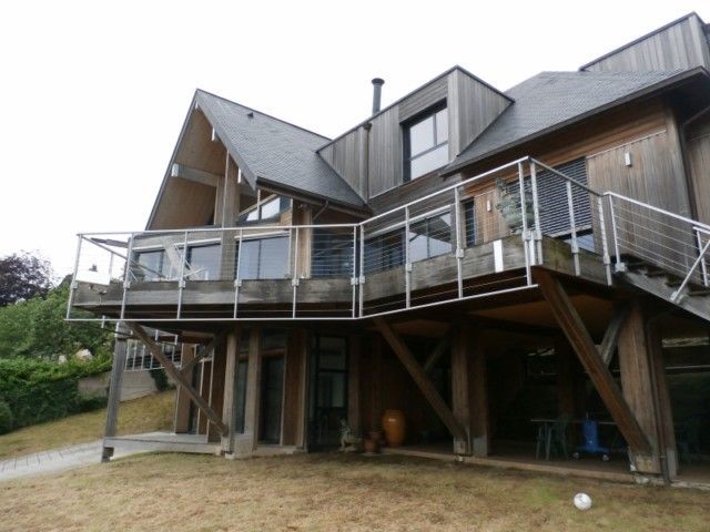 PROPRIETE SAINTE ADRESSE vue dégagée, contemporaine, volumes.